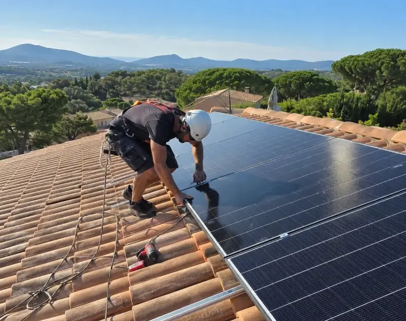 Installateur panneaux solaires Saint-Maximin — pose photovoltaïque sur toiture